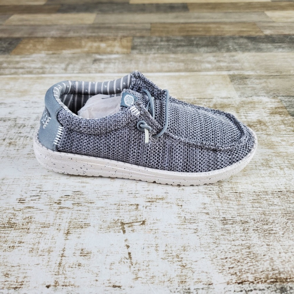 Hey Dude Kids Wally Stretch Slip On Shoes Sz 13 C13 Casual Shoe